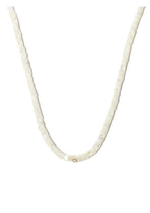 Sydney Evan 14kt yellow gold mother-of-pearl and diamond necklace