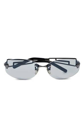 Versace Pre-Owned 1990s Medusa rimless sunglasses - Black