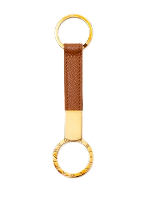 Bvlgari Pre-Owned 2000s leather keyring - Brown