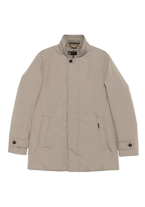 Moorer high-neck jacket - Neutrals