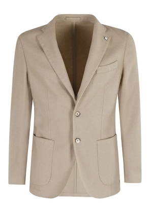 l.b.m. patch-pocket blazer - Neutrals