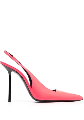 Saint Laurent Kiss 105 slingback pumps - Pink