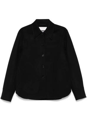 Jil Sander brushed cashmere jacket - Black
