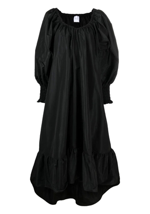 Patou puff-sleeve maxi dress - Black