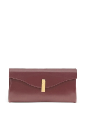Giuseppe Zanotti Flutie leather clutch bag - Brown