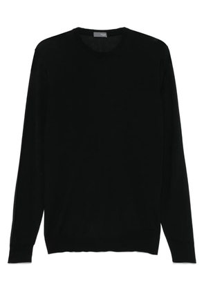 Drumohr fine-knit sweater - Black