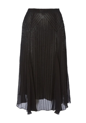 Temperley London Neptune midi skirt - Black