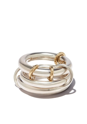 Spinelli Kilcollin 18kt yellow gold and sterling silver Hydra linked ring