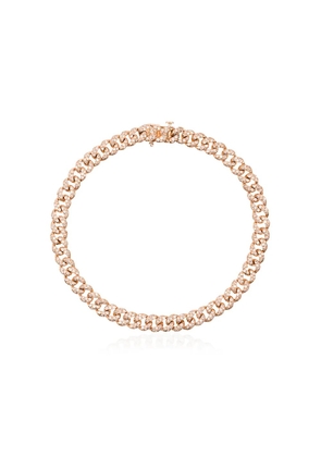 SHAY 18K rose gold diamond-embellished 7.5 inch bracelet - Pink