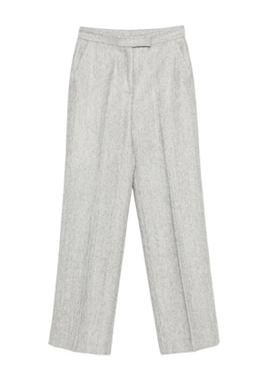 Antonelli herringbone tailored trousers - Grey