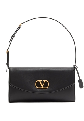 Valentino Garavani small DeVain VLogo-signature shoulder bag - Black
