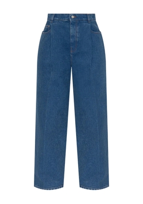 Marni logo-patch jeans - Blue