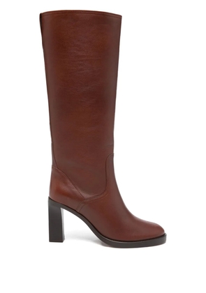 Ba&Sh 90mm Celoria block-heel boots - Brown