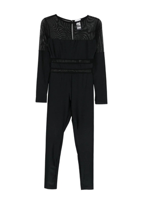 Mazzei mesh-panels jumpsuit - Black