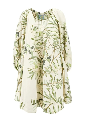 Bernadette floral print dress - Neutrals