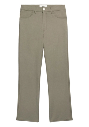 AMI Paris wool straight-leg trousers - Grey