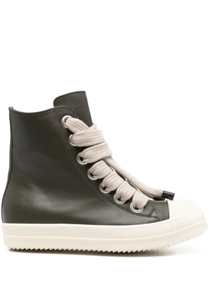 Rick Owens 35mm lace-up zip-fastening sneakers - Black