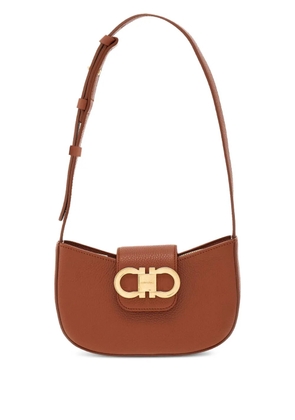 Ferragamo Double Gancini mini bag - Brown