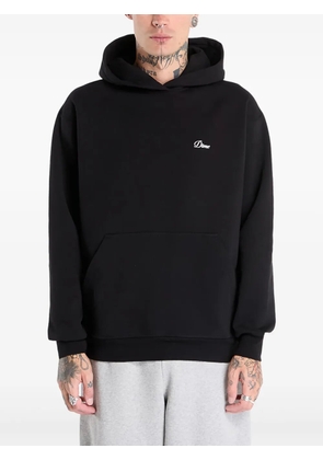 dime Cursive-logo hoodie - Black