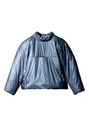 YEEZY GAP ENGINEERED BY BALENCIAGA mock-neck padded sweatshirt - Blue