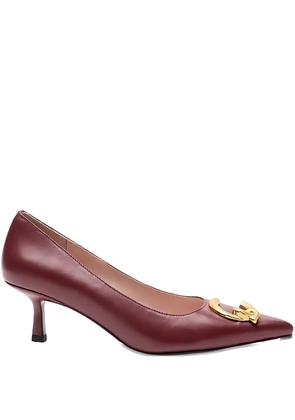 Coccinelle C-Me Smooth pumps - Red
