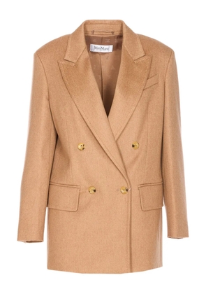 Max Mara Olimpia double-breasted blazer - Brown