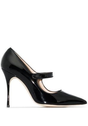 Manolo Blahnik Campari 105mm pointed-toe pumps - Black