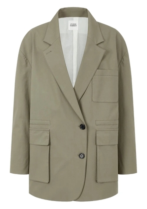 TOMBOY overfit big-pocket jacket - Green