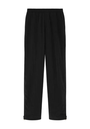 Versace elasticated-cuff trousers - Black
