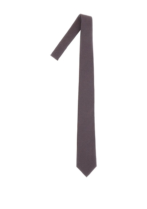 Corneliani silk tie - Brown