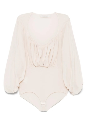 Philosophy Di Lorenzo Serafini draped bodysuit - Neutrals