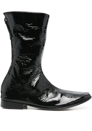 Alberta Ferretti pointed boots - Black