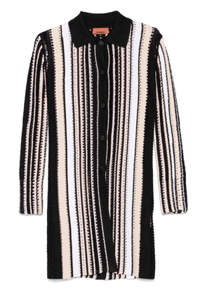 Missoni striped coat - Black