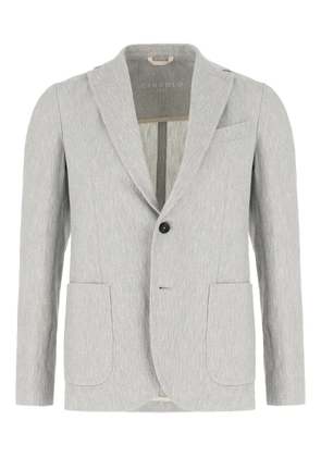 Circolo 1901 textured blazer - Grey