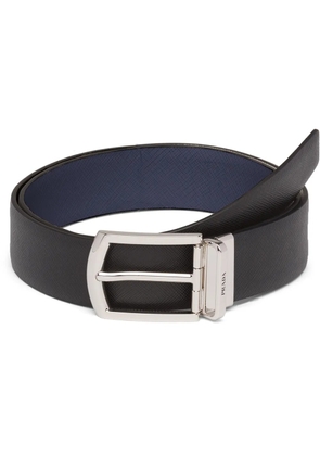 Prada reversible leather belt - Black