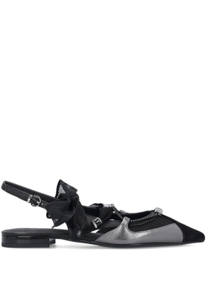 PINKO bow pointed pumps - Black