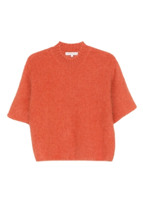 Antonelli crew neck sweater - Orange