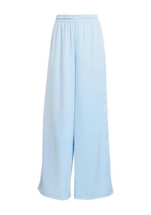adidas elasticated side-stripe pants - Blue