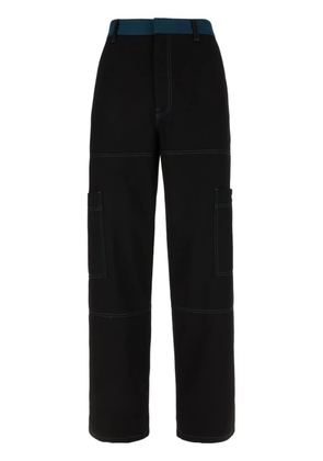 Off-White cotton cargo trousers - Black