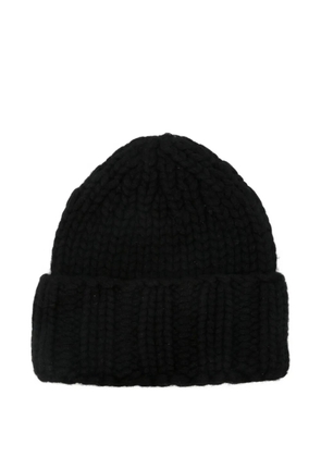 Liska chunky-knit beanie - Black