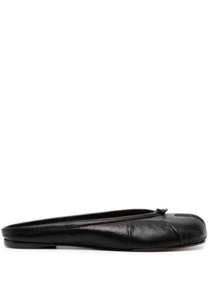 Maison Margiela Tabi leather mules - Black