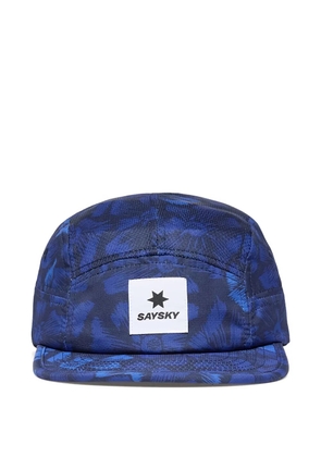 SAYSKY logo-print baseball cap - Blue