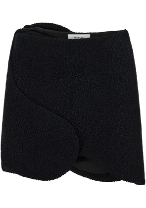 Ferragamo bouclé mini skirt - Black