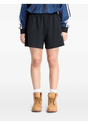adidas logo essential shorts - Black
