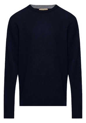 Woolrich logo-embroidered wool sweater - Black