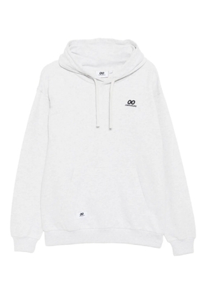 CHOCOOLATE logo embroidered hoodie - Grey