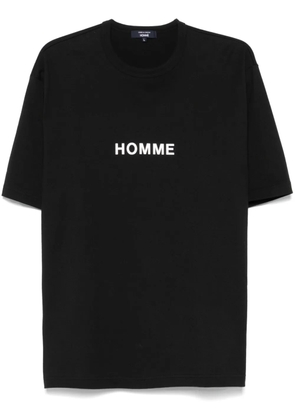 Comme des Garçons Homme logo-print T-shirt - Black