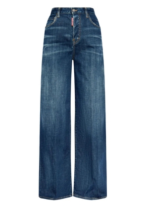 DSQUARED2 wide-leg jeans - Blue