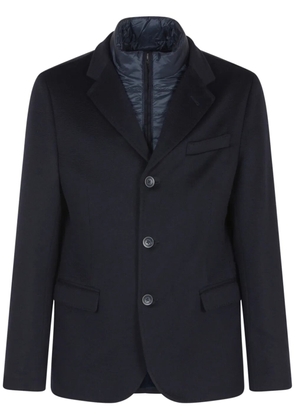 Herno double-breasted jacket - Blue