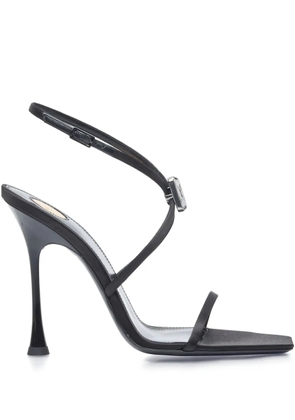 Saint Laurent 110mm strappy sandals - Black